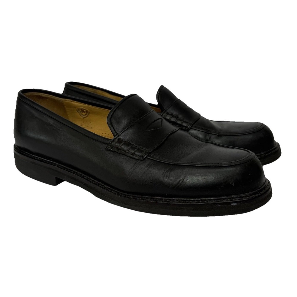 Cole Haan Pinch Design Black Leather Loafers C02791 Size 9.5 D Vibram Sole